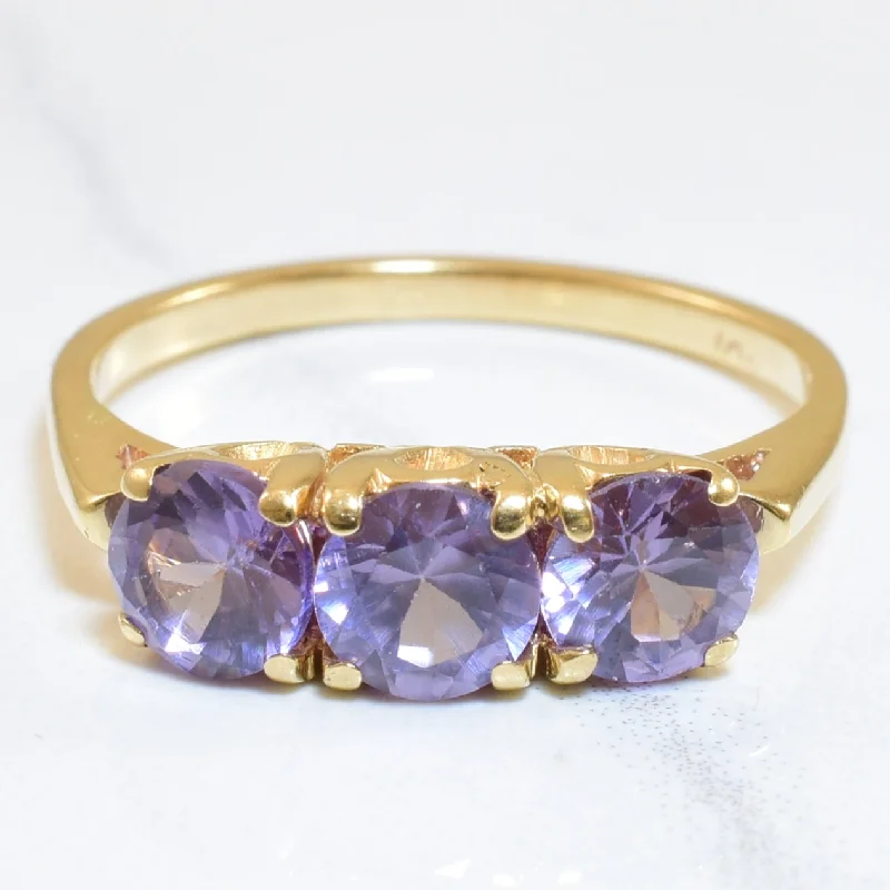 Bestselling Jewelry At Special Promotional Rates Synthetic Colour Changing Sapphire Ring | 1.80ctw | SZ 8 | Bestselling Jewelry At Special Promotional Rates Synthetic Colour Changing Sapphire Ring | 1.80ctw | SZ 8 |