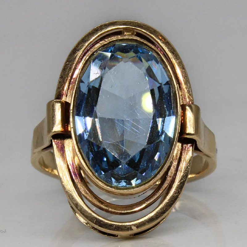 Premium Diamond Jewelry For Unforgettable Moments Synthetic Spinel Ornate Cocktail Ring | 5.95ct | SZ 7.5 | Premium Diamond Jewelry For Unforgettable Moments Synthetic Spinel Ornate Cocktail Ring | 5.95ct | SZ 7.5 |