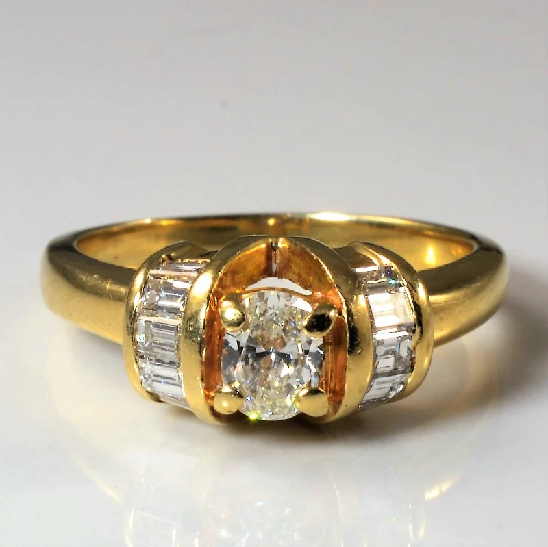 Your Dream Jewelry At Dream Prices Tension Set Diamond Ring | 0.43ctw | SZ 5.75 |