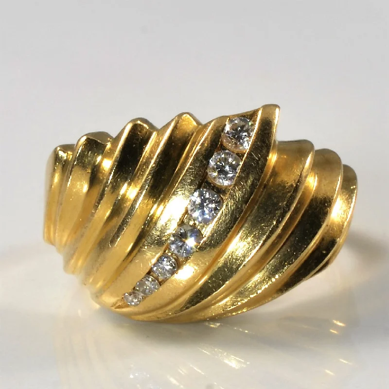 High-End Sparkle, Low-End Prices – Jewelry Sale Live Textured Channel Diamond Dome Ring | 0.14ctw | SZ 7.25 | High-End Sparkle, Low-End Prices – Jewelry Sale Live Textured Channel Diamond Dome Ring | 0.14ctw | SZ 7.25 |