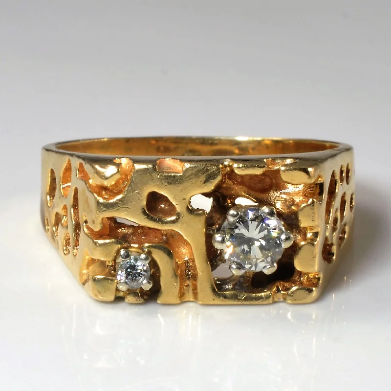 Seasonal Jewelry Clearance – Best Styles At The Lowest Prices Textured Diamond Ring | 0.38ctw | SZ 11.5 | Seasonal Jewelry Clearance – Best Styles At The Lowest Prices Textured Diamond Ring | 0.38ctw | SZ 11.5 |
