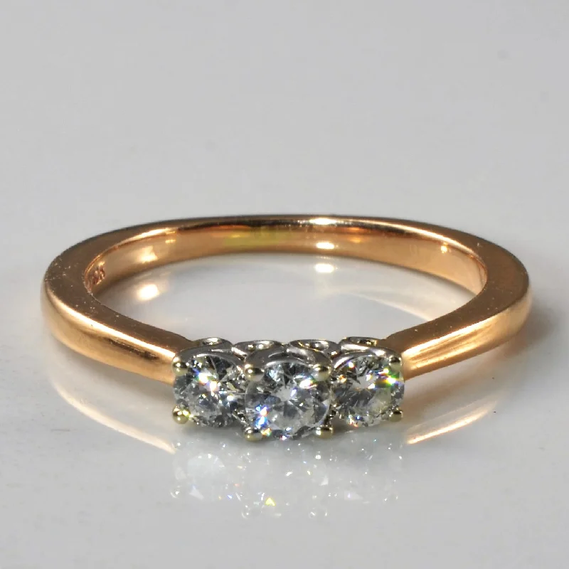 Exclusive Jewelry Markdowns – Limited-Time Offer Rose Gold Three Stone Diamond Ring | 0.29ctw | SZ 5.5 | Exclusive Jewelry Markdowns – Limited-Time Offer Rose Gold Three Stone Diamond Ring | 0.29ctw | SZ 5.5 |