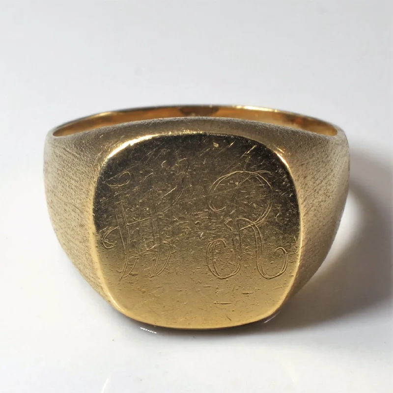 Once-A-Year Jewelry Deals – Shop Before They’Re Gone Initial 'WR' Signet Ring | SZ 11.75 | Once-A-Year Jewelry Deals – Shop Before They’Re Gone Initial 'WR' Signet Ring | SZ 11.75 |