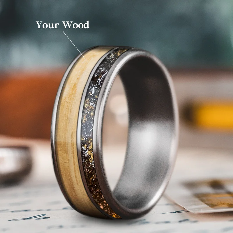 Trending Jewelry Styles Now At Limited-Time Discounts Custom Design - 2-Inlay Offset Ring WmXtooQEUnKgxSM0q9J9LD5a