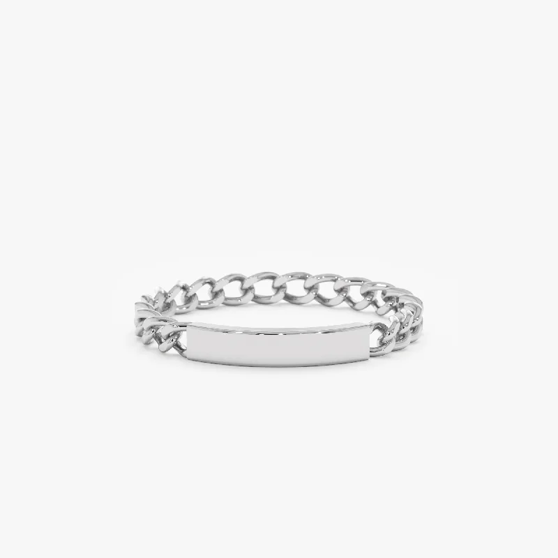 14k White Gold