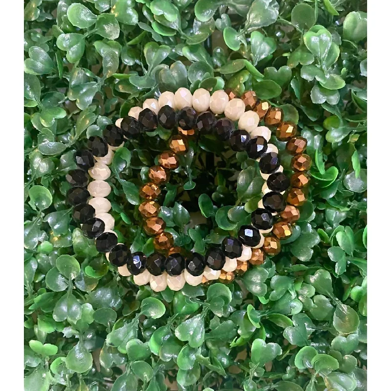 Unique Jewelry For Less – Shop The Sale Now 3 Cheetah Stretchy Bracelets In Bronze/cream/black Unique Jewelry For Less – Shop The Sale Now 3 Cheetah Stretchy Bracelets In Bronze/cream/black