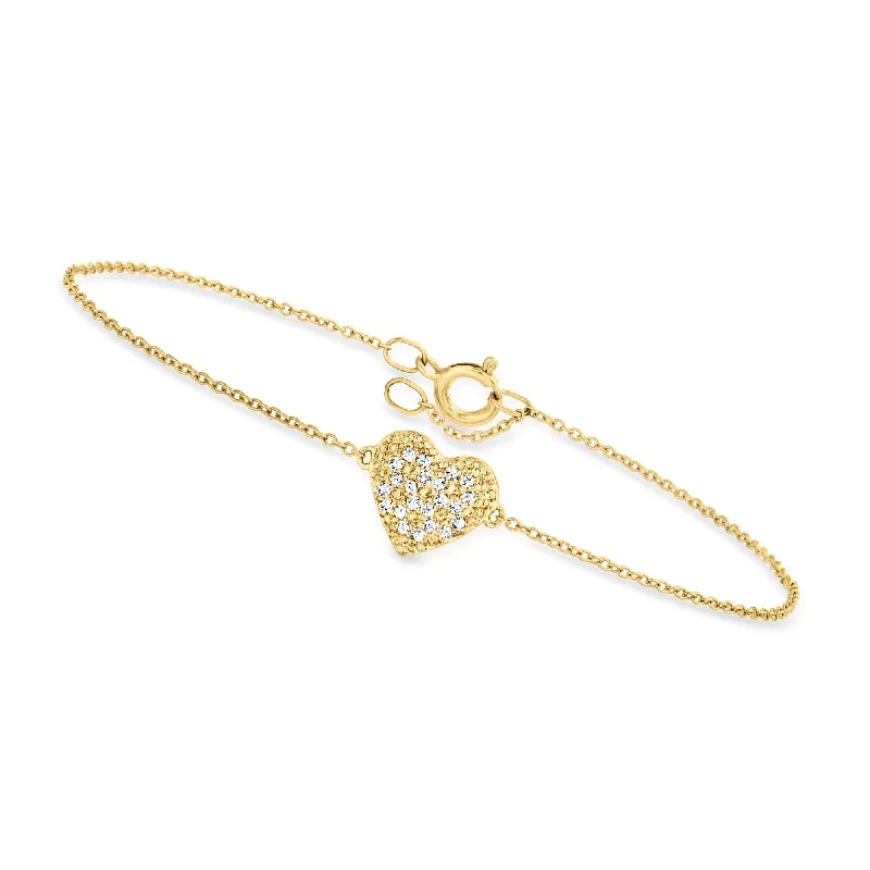 Jewelry Deals That Sparkle – Shop Today Canaria Diamond Heart Bracelet in 10kt Yellow Gold Jewelry Deals That Sparkle – Shop Today Canaria Diamond Heart Bracelet in 10kt Yellow Gold