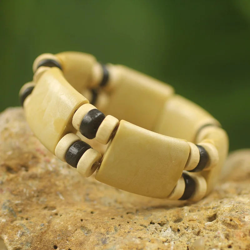 Best Jewelry Deals – Shop Premium Pieces At Great Prices Cream Connection Handmade Wood and Recycled Bead Stretch Bracelet Best Jewelry Deals – Shop Premium Pieces At Great Prices Cream Connection Handmade Wood and Recycled Bead Stretch Bracelet