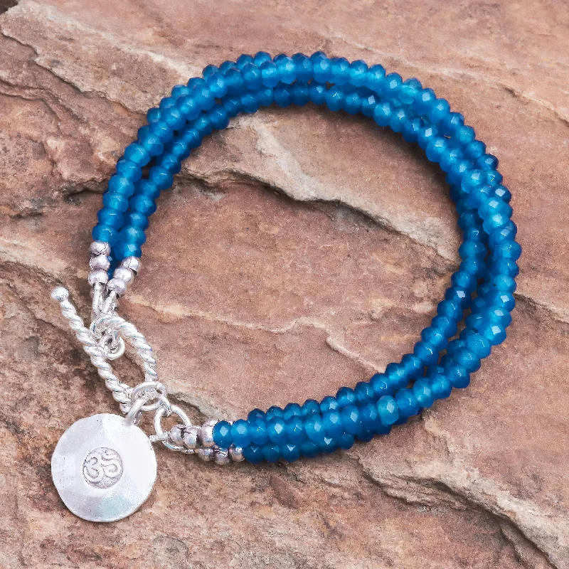 Bestselling Jewelry At Special Promotional Rates Ever Blue 950 Silver and Blue Quartz Beaded Bracelet Bestselling Jewelry At Special Promotional Rates Ever Blue 950 Silver and Blue Quartz Beaded Bracelet