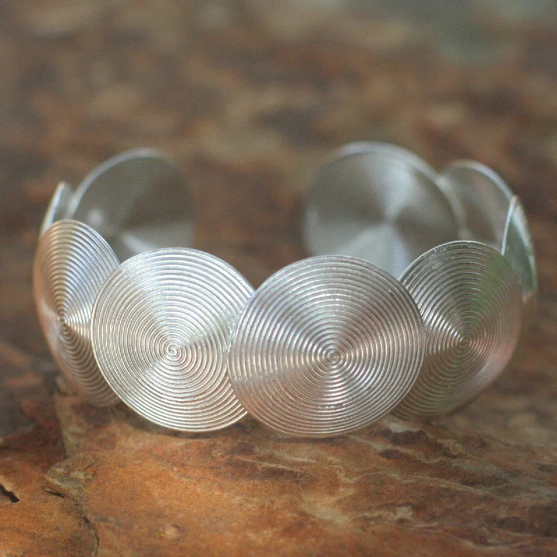 Timeless Jewelry At Special Discount Rates Flowing Fusion Unique Modern Sterling Silver Cuff Bracelet Timeless Jewelry At Special Discount Rates Flowing Fusion Unique Modern Sterling Silver Cuff Bracelet