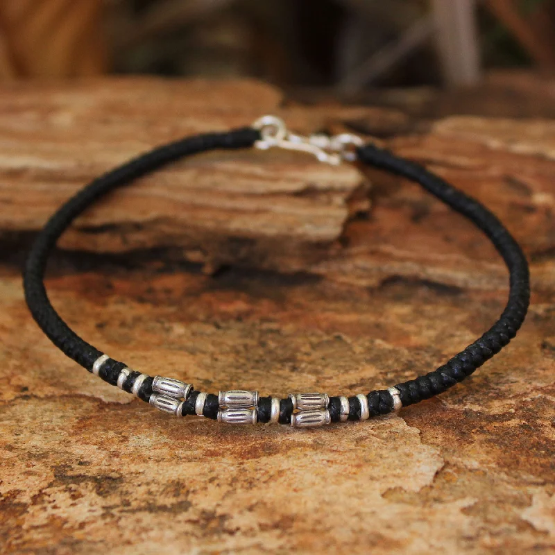 Customized Silver Jewelry For Unique Style Hill Tribe Smile Hand Crafted Silver Braided Bracelet Customized Silver Jewelry For Unique Style Hill Tribe Smile Hand Crafted Silver Braided Bracelet