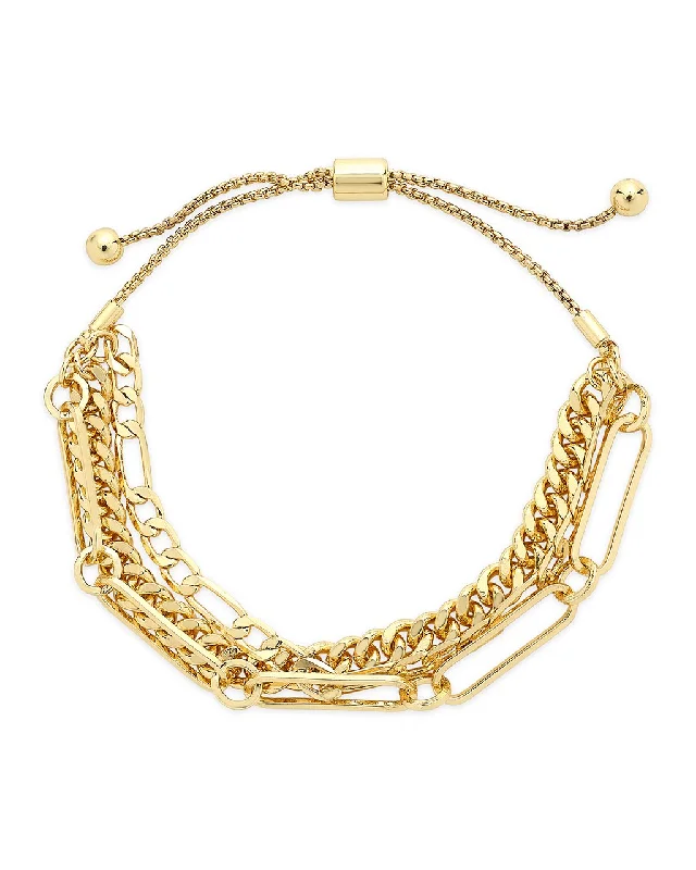 Must-Have Jewelry At Unbelievable Discounts Layered Chain Bolo Bracelet