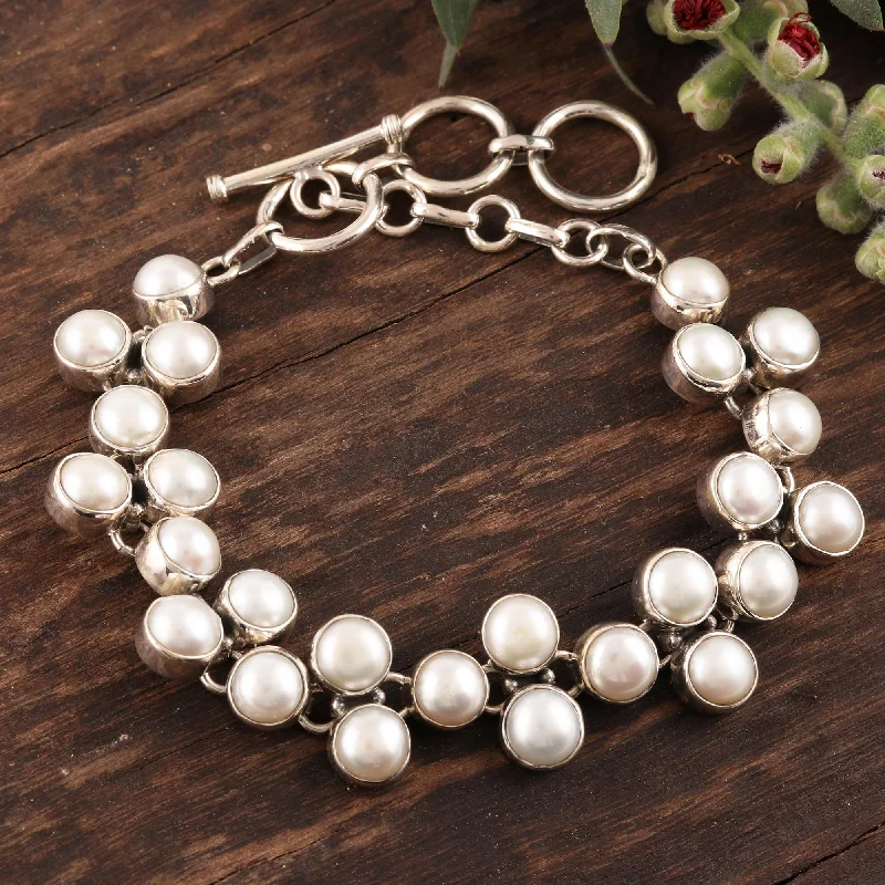 Premium Diamond Jewelry At Once-In-A-Lifetime Discounts Many Moons Handmade Bridal Jewelry Sterling Silver and Pearl Bracelet Premium Diamond Jewelry At Once-In-A-Lifetime Discounts Many Moons Handmade Bridal Jewelry Sterling Silver and Pearl Bracelet