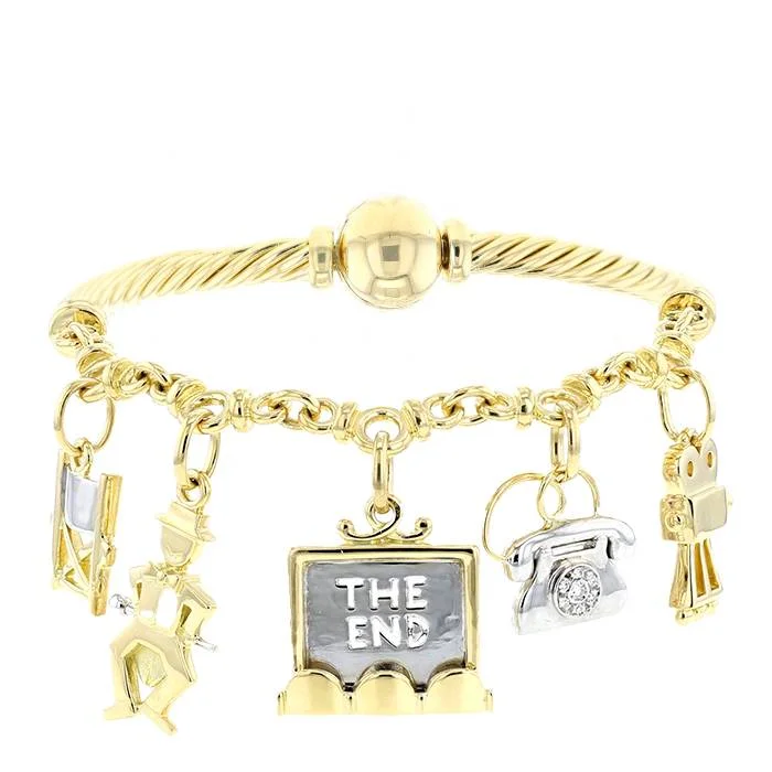 Everyday Jewelry Essentials Now On Sale Pomellato bracelet in yellow gold, white gold and diamonds Everyday Jewelry Essentials Now On Sale Pomellato bracelet in yellow gold, white gold and diamonds