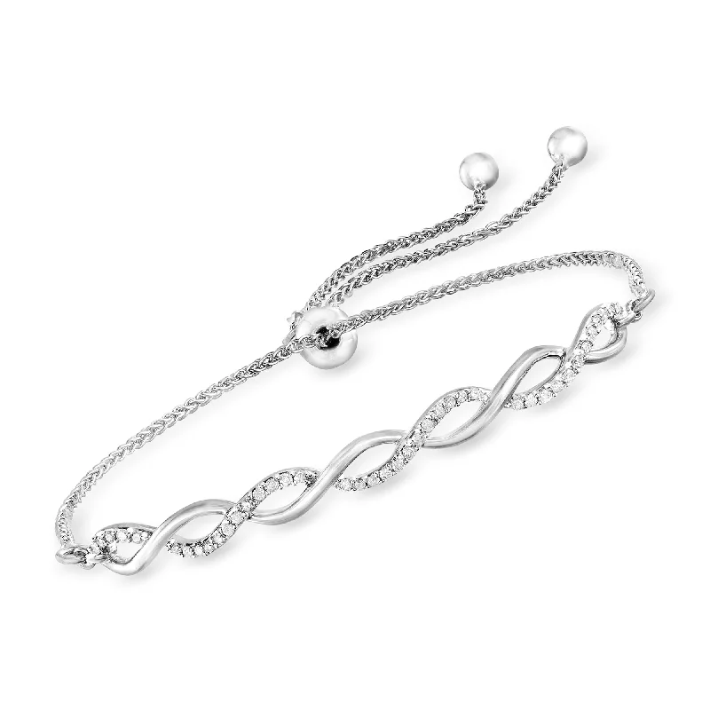 Handcrafted Jewelry Sale – Unique Designs At Low Prices Ross-Simons Diamond Twist Bolo Bracelet in Sterling Silver Handcrafted Jewelry Sale – Unique Designs At Low Prices Ross-Simons Diamond Twist Bolo Bracelet in Sterling Silver
