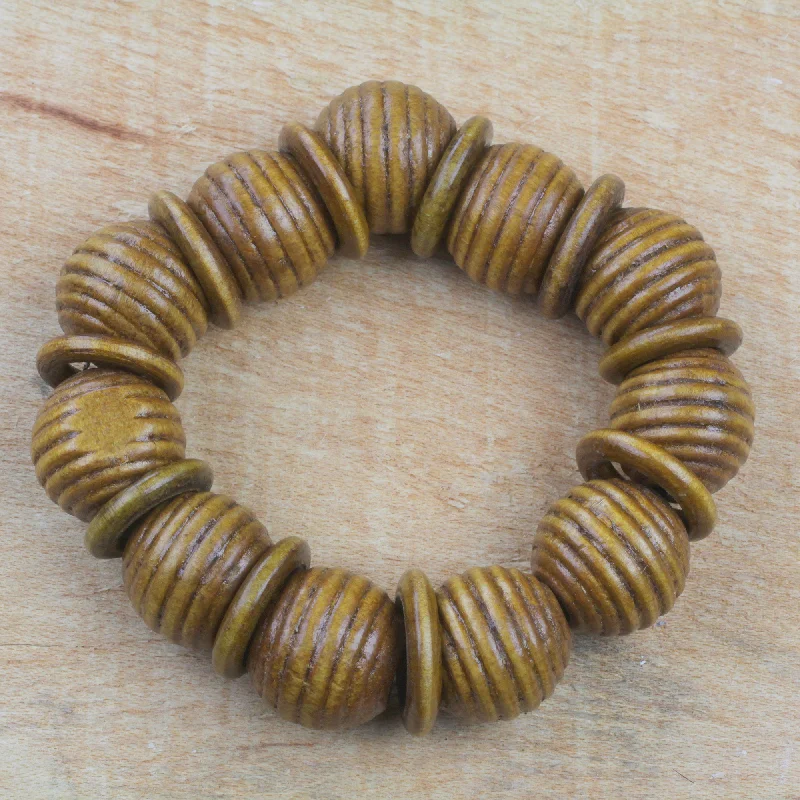 Holiday Jewelry Sale – Perfect Gifts At The Best Prices Royal Rings Brown Sese Wood Beaded Stretch Bracelet from Ghana Holiday Jewelry Sale – Perfect Gifts At The Best Prices Royal Rings Brown Sese Wood Beaded Stretch Bracelet from Ghana