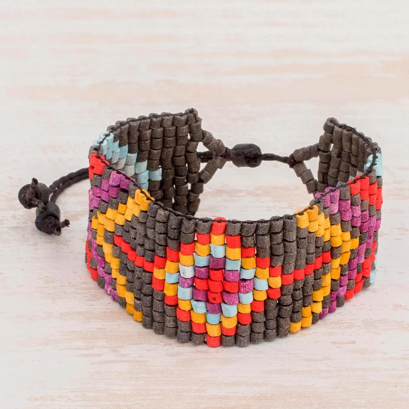 Buy More, Save More On Stunning Jewelry Designs Sweet Moments Diamond Motif Ceramic Beaded Wristband Bracelet Buy More, Save More On Stunning Jewelry Designs Sweet Moments Diamond Motif Ceramic Beaded Wristband Bracelet