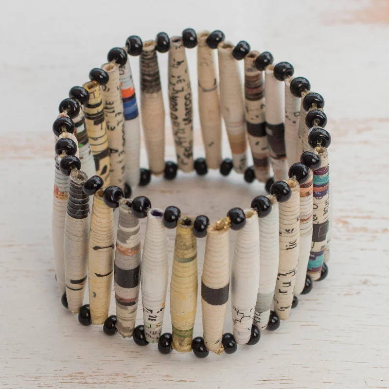 Holiday Jewelry Sale – Perfect Gifts At Great Prices The News is White Recycled Paper Wristband Bracelet Holiday Jewelry Sale – Perfect Gifts At Great Prices The News is White Recycled Paper Wristband Bracelet