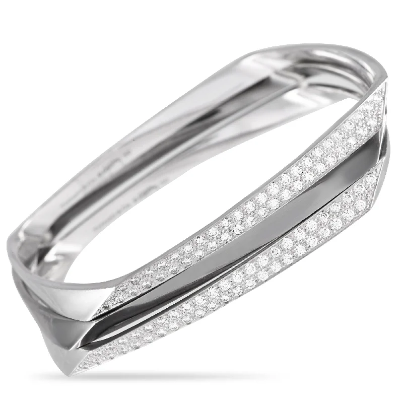 Discover Unique Jewelry With Special Limited-Time Offers Tiffany & Co. Gehry 18K White Gold 1.20ct Diamond Bracelet Set TI04-102824 Discover Unique Jewelry With Special Limited-Time Offers Tiffany & Co. Gehry 18K White Gold 1.20ct Diamond Bracelet Set TI04-102824