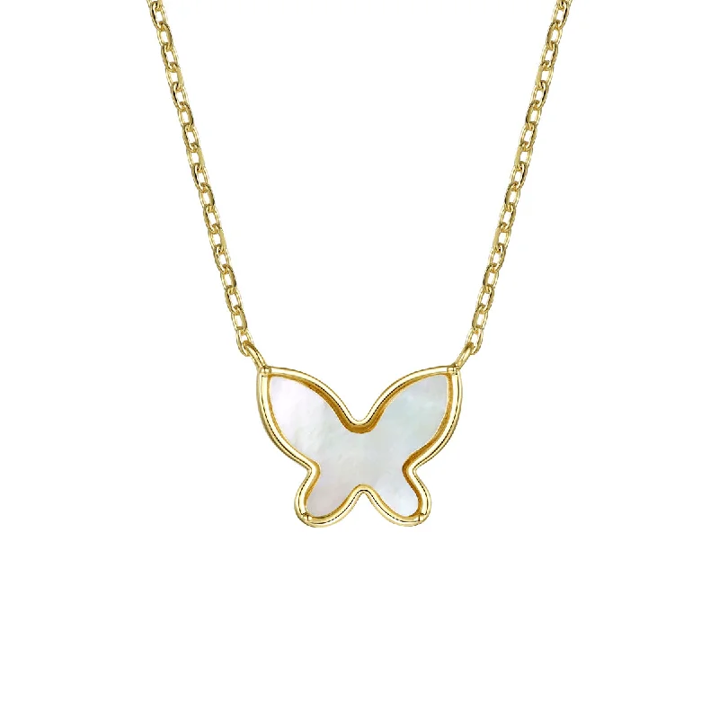 Celebrate With Sparkle – Jewelry Sale Now Live 14k Gold Plated Sterling Silver With Mother Of Pearl Butterfly Layering Necklace Celebrate With Sparkle – Jewelry Sale Now Live 14k Gold Plated Sterling Silver With Mother Of Pearl Butterfly Layering Necklace