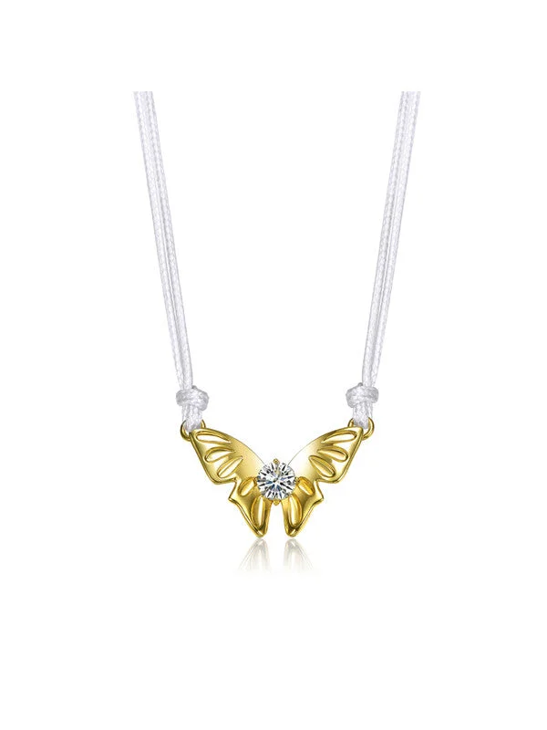 Dainty And Elegant Jewelry Now At Reduced Prices 14k Gold Plated with Clear Cubic Zirconia Butterfly Moth Pendant Necklace Dainty And Elegant Jewelry Now At Reduced Prices 14k Gold Plated with Clear Cubic Zirconia Butterfly Moth Pendant Necklace