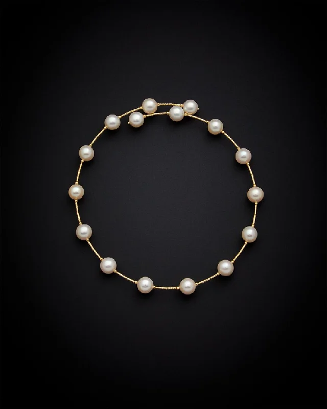 Limited-Stock Jewelry Clearance – Grab Your Favorites Now 18K Italian Gold Pearl Choker Necklace Limited-Stock Jewelry Clearance – Grab Your Favorites Now 18K Italian Gold Pearl Choker Necklace