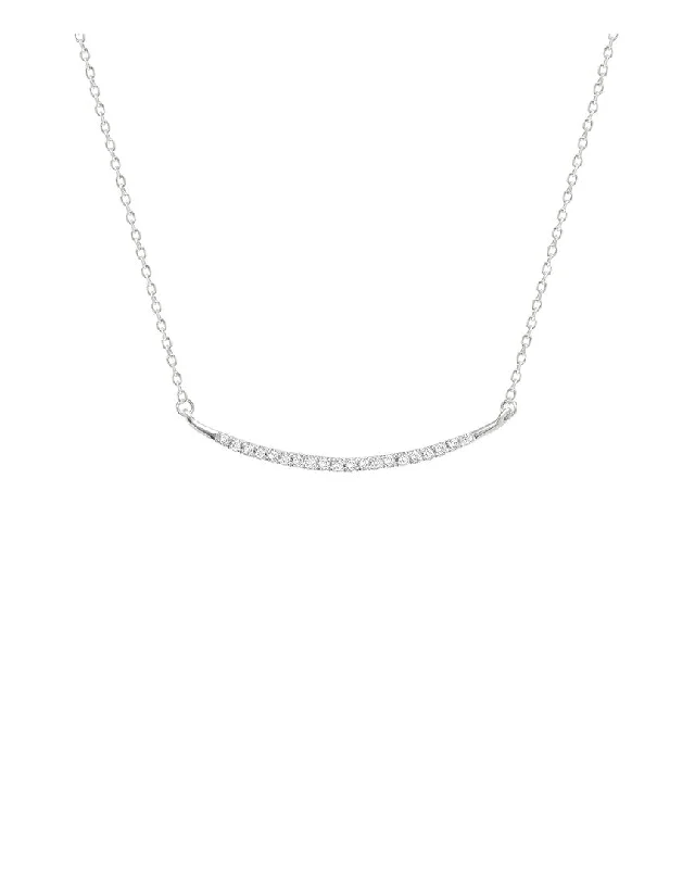Unique Jewelry Designs Now At Discounted Rates Adina Reyter 14K 0.06 ct. tw. Diamond Large Curve Necklace Unique Jewelry Designs Now At Discounted Rates Adina Reyter 14K 0.06 ct. tw. Diamond Large Curve Necklace