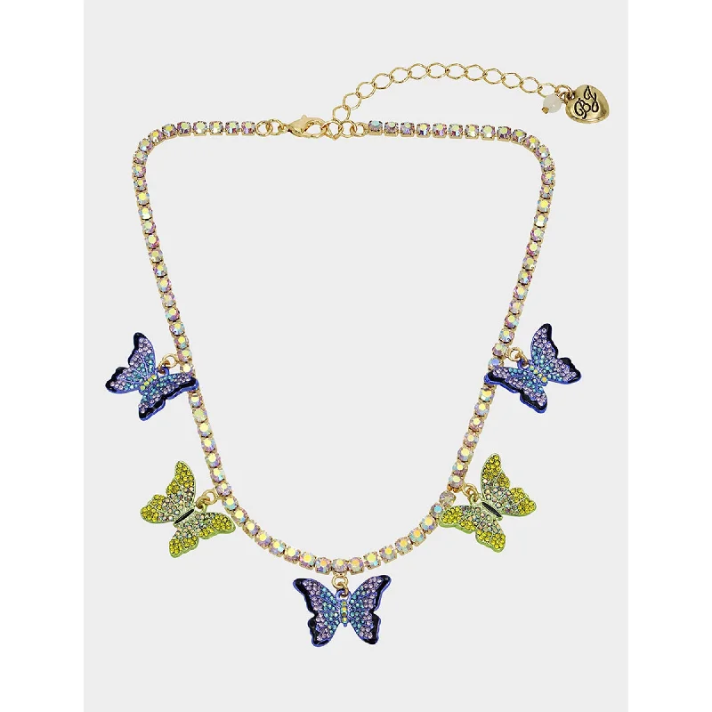 Elegant Jewelry At Unbeatable Offers – Shop Before It's Gone All A Flutter Stone Butterfly Frontal Necklace Multi Elegant Jewelry At Unbeatable Offers – Shop Before It's Gone All A Flutter Stone Butterfly Frontal Necklace Multi