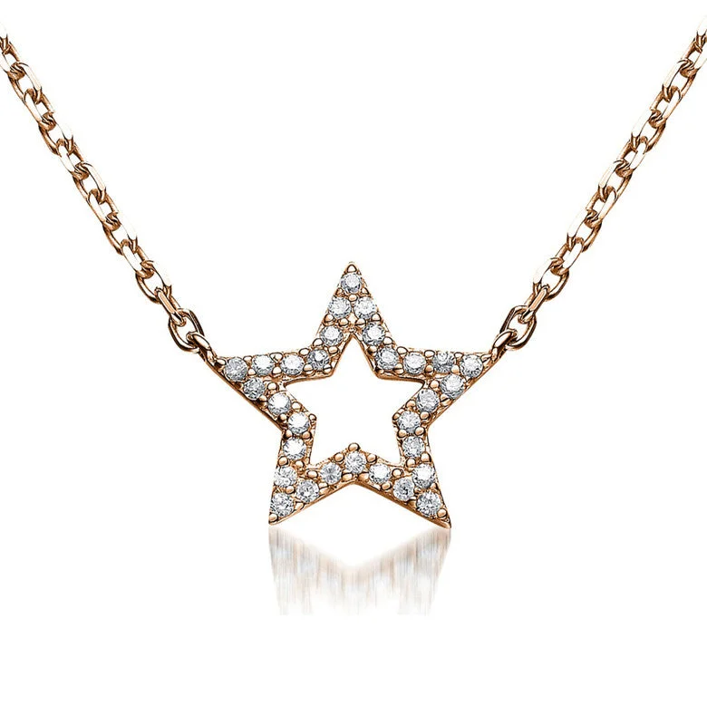 Jewelry Clearance Event – Stock Up Before It's Over C.z. Sterling Silver Rose Plated Star Shape Micro Pave Pendant Jewelry Clearance Event – Stock Up Before It's Over C.z. Sterling Silver Rose Plated Star Shape Micro Pave Pendant