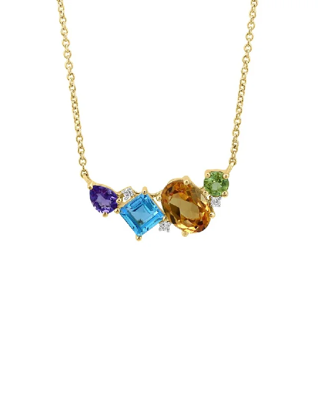 Handcrafted Jewelry Sale – Unique Designs At Low Prices Effy Fine Jewelry 14K 1.52 ct. tw. Diamond & Gemstone Necklace Handcrafted Jewelry Sale – Unique Designs At Low Prices Effy Fine Jewelry 14K 1.52 ct. tw. Diamond & Gemstone Necklace
