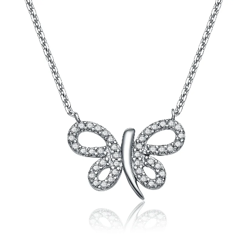 Buy More, Save More – Special Jewelry Discounts Gv C.z. Sterling Silver Micro Pave Butterfly Shape Pendant Buy More, Save More – Special Jewelry Discounts Gv C.z. Sterling Silver Micro Pave Butterfly Shape Pendant
