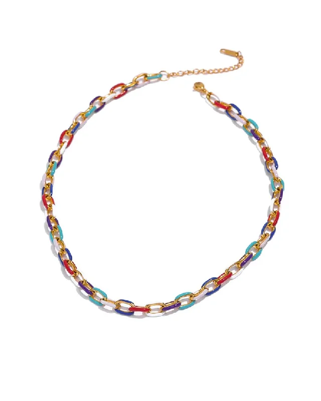 Best Jewelry Sale Prices – Limited-Time Offer Liv Oliver 18K Plated Chain Necklace