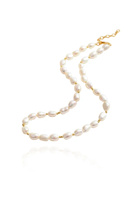 Luxury Jewelry Clearance – Shop Premium Styles Now Mera Baroque Beaded Necklace