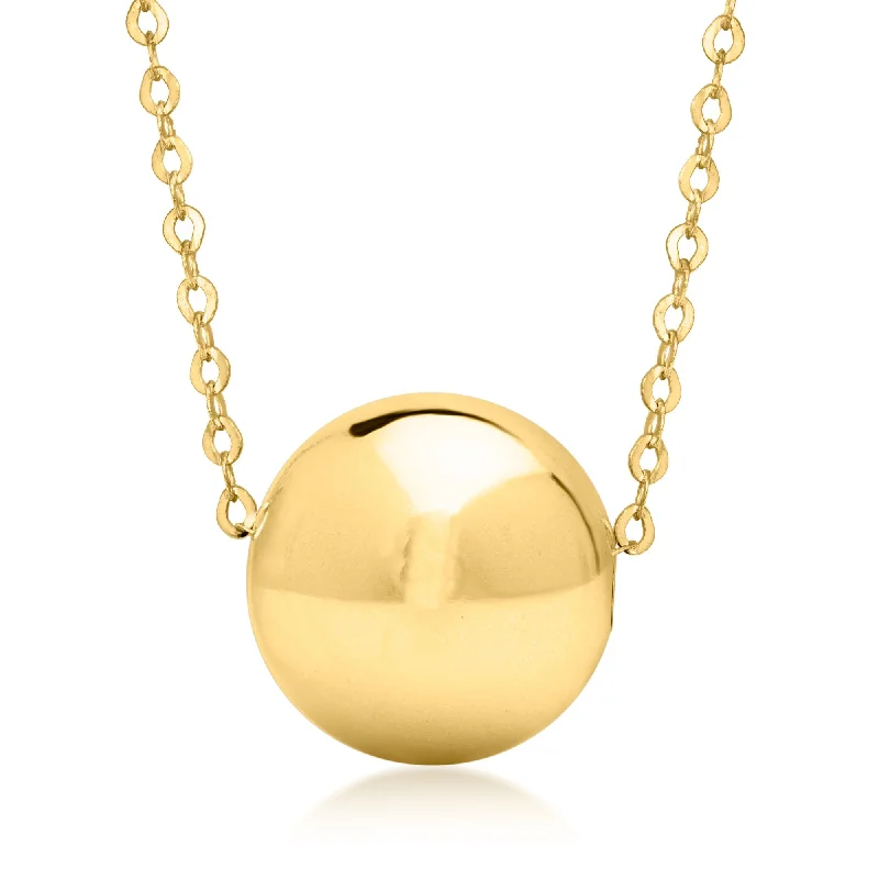 The Perfect Accessory For Less – Jewelry Sale Live Ross-Simons Italian 14kt Yellow Gold Bead Necklace The Perfect Accessory For Less – Jewelry Sale Live Ross-Simons Italian 14kt Yellow Gold Bead Necklace