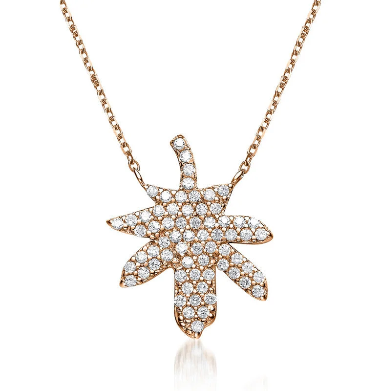 Your Dream Jewelry At Dream Prices – Shop Now Sterling Silver White Cubic Zirconia Stones Rose Maple Leaf Pendant Your Dream Jewelry At Dream Prices – Shop Now Sterling Silver White Cubic Zirconia Stones Rose Maple Leaf Pendant