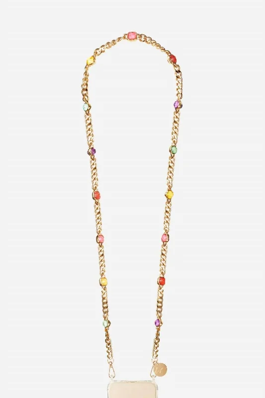 Shop Signature Jewelry Styles At Exclusive Prices Women's Long Rubi Chain Necklace In Gold Shop Signature Jewelry Styles At Exclusive Prices Women's Long Rubi Chain Necklace In Gold