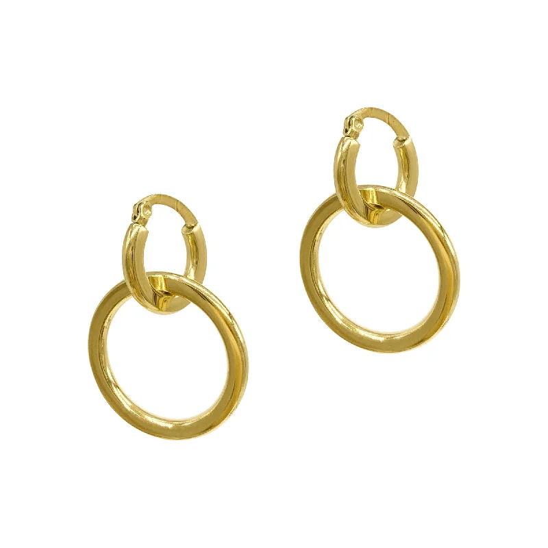 Shop Dazzling Jewelry At The Best Prices 14k Gold Plated Dangle Hoops