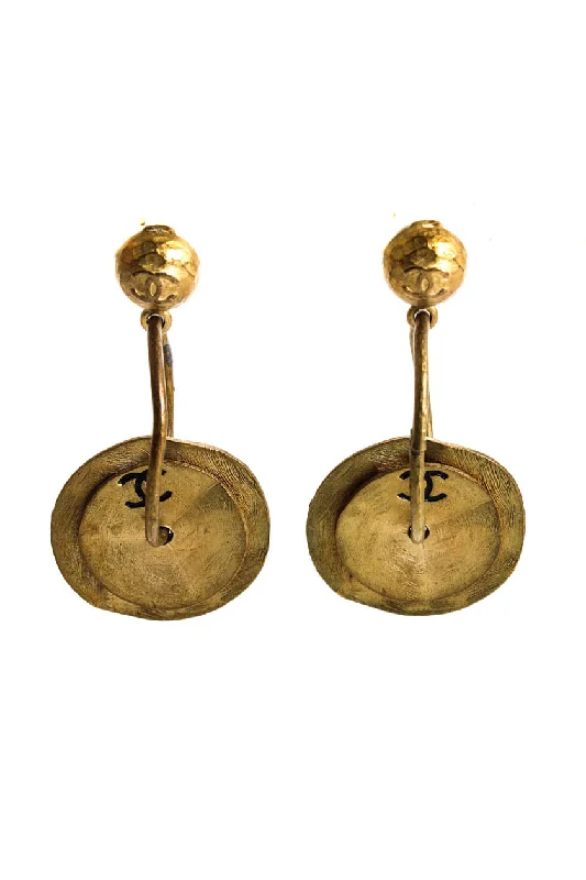 Shop Fine Jewelry With Exclusive Savings Chanel Womens Chanel Gold Tone Coin Hoop Clip On Earrings 1994 Spring 2.75" Shop Fine Jewelry With Exclusive Savings Chanel Womens Chanel Gold Tone Coin Hoop Clip On Earrings 1994 Spring 2.75"