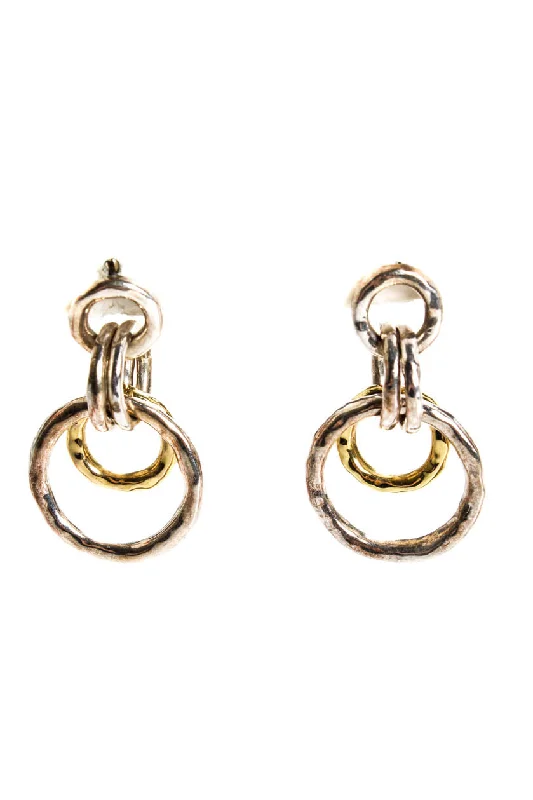 Adjustable Charm Bracelets For A Perfect Fit Ippolita Womens Sterling Silver 18K Yellow Gold Chimera Interlocking Hoop Earrings 13.6g Adjustable Charm Bracelets For A Perfect Fit Ippolita Womens Sterling Silver 18K Yellow Gold Chimera Interlocking Hoop Earrings 13.6g