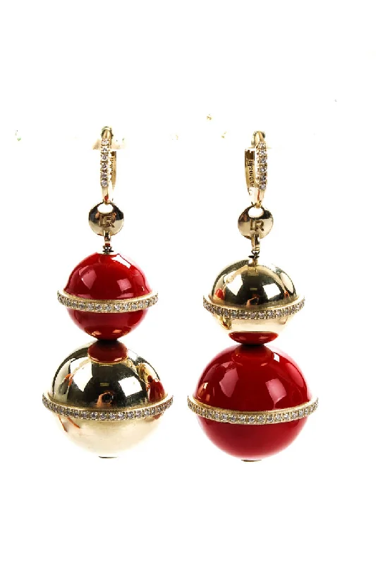 Jewelry Clearance Sale – Final Reductions Lauren Rubinski Womens 14K Yellow Gold Diamond Enamel Bauble Dangle Earrings Jewelry Clearance Sale – Final Reductions Lauren Rubinski Womens 14K Yellow Gold Diamond Enamel Bauble Dangle Earrings
