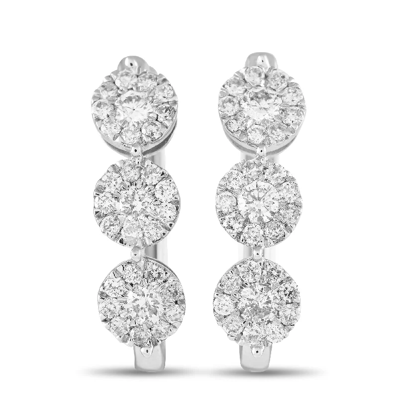 The Biggest Jewelry Sale Of The Year Is Here LB Exclusive 14K White Gold 1.0ct Diamond Earrings ER28523 The Biggest Jewelry Sale Of The Year Is Here LB Exclusive 14K White Gold 1.0ct Diamond Earrings ER28523