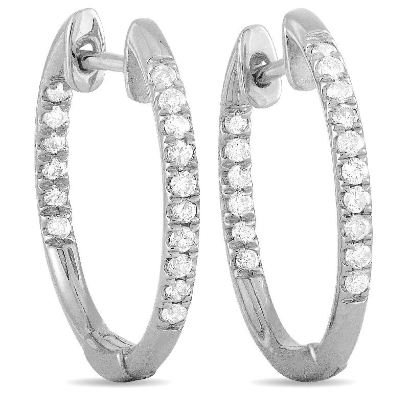 Trending Jewelry Styles Now At Limited-Time Discounts LB Exclusive 14K Yellow Gold 0.25ct Diamond Inside-Out Hoop Earrings Trending Jewelry Styles Now At Limited-Time Discounts LB Exclusive 14K Yellow Gold 0.25ct Diamond Inside-Out Hoop Earrings