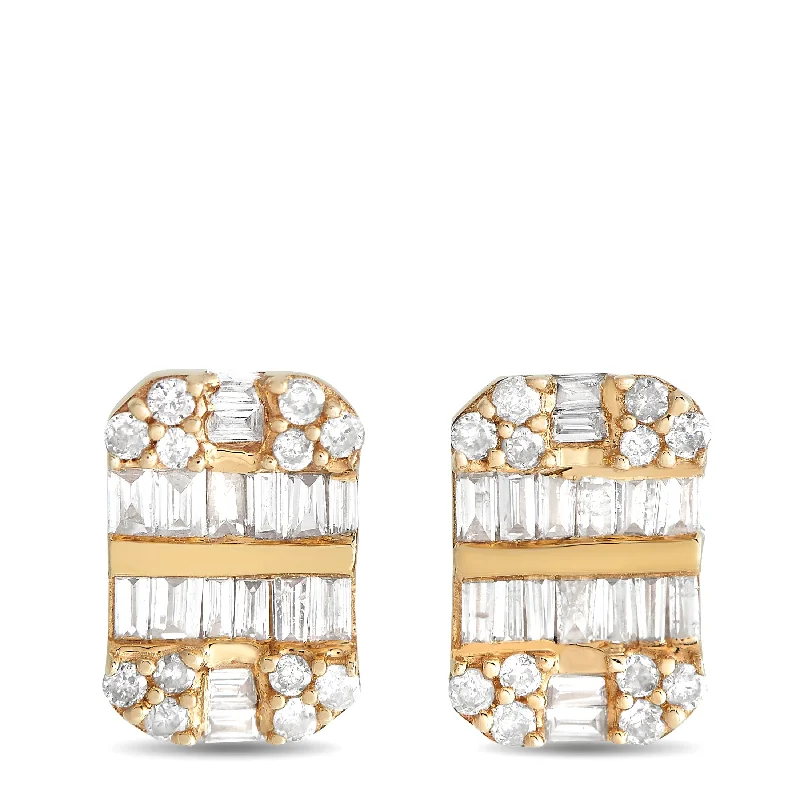 Exclusive Jewelry Sale – Sparkle For Less LB Exclusive 14K Yellow Gold 0.50ct Diamond Earrings ER28400-Y Exclusive Jewelry Sale – Sparkle For Less LB Exclusive 14K Yellow Gold 0.50ct Diamond Earrings ER28400-Y