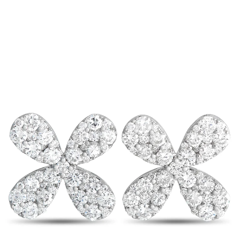 Elegant Necklaces And Bracelets At Limited-Time Offers LB Exclusive 18K White Gold 2.0ct Diamond Earrings Elegant Necklaces And Bracelets At Limited-Time Offers LB Exclusive 18K White Gold 2.0ct Diamond Earrings