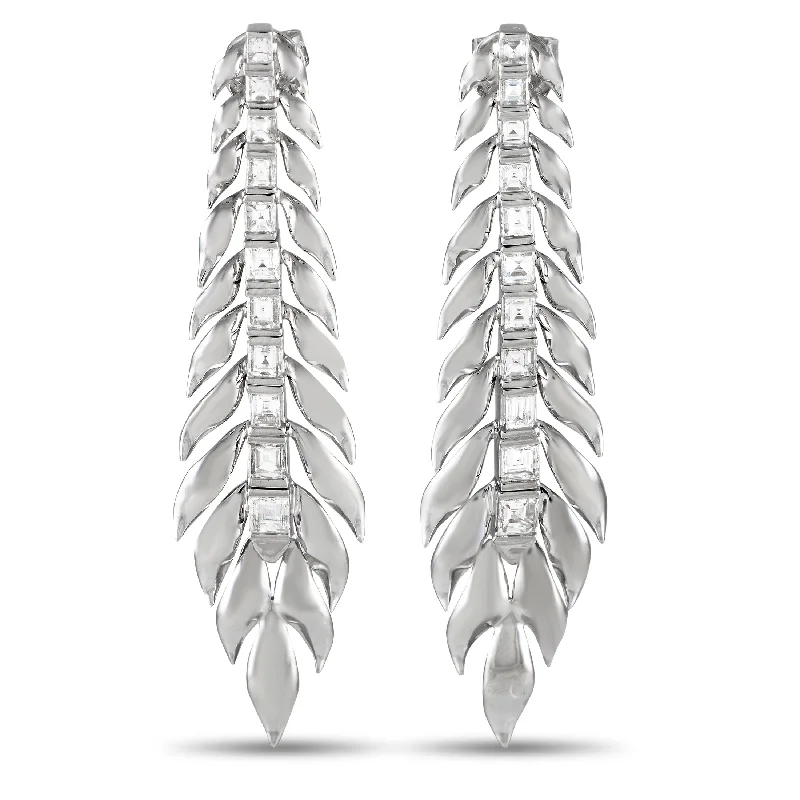 Breathtaking Jewelry At Limited-Time Savings LB Exclusive 18K White Gold 2.30ct Diamond Drop Earrings AER-17581 Breathtaking Jewelry At Limited-Time Savings LB Exclusive 18K White Gold 2.30ct Diamond Drop Earrings AER-17581