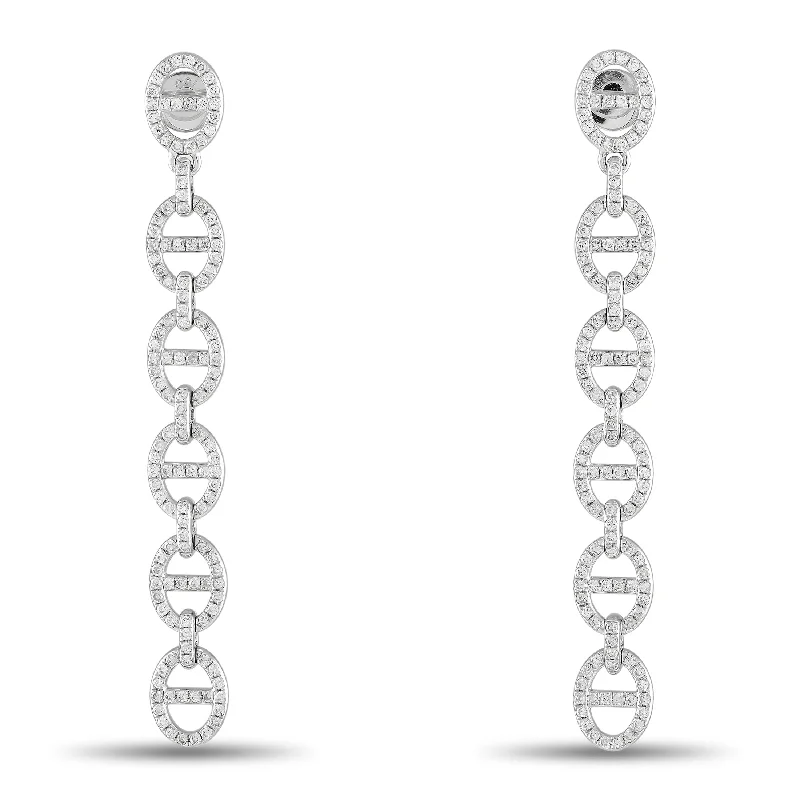 Best Jewelry Deals – Premium Quality At Exclusive Discounts LB Exclusive 18K White Gold 2.35ct Diamond Dangle Earrings AER-17863 Best Jewelry Deals – Premium Quality At Exclusive Discounts LB Exclusive 18K White Gold 2.35ct Diamond Dangle Earrings AER-17863