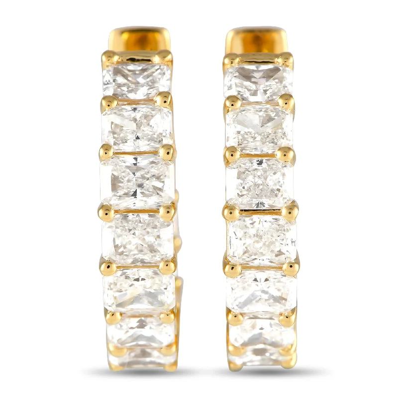 High-End Jewelry, Now More Affordable Than Ever LB Exclusive 18K Yellow Gold 3.40ct Diamond Hoop Earrings AER-19153-Y High-End Jewelry, Now More Affordable Than Ever LB Exclusive 18K Yellow Gold 3.40ct Diamond Hoop Earrings AER-19153-Y