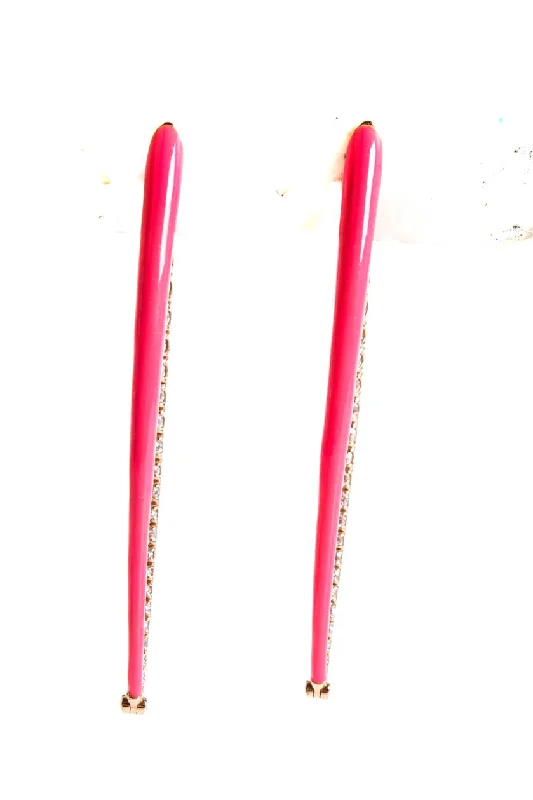 Special Sale On Handcrafted Jewelry – Shop Today Melissa Kaye Womens 18kt Yellow Gold Diamond Pink Enamel Earrings TCW 15 Grams Special Sale On Handcrafted Jewelry – Shop Today Melissa Kaye Womens 18kt Yellow Gold Diamond Pink Enamel Earrings TCW 15 Grams