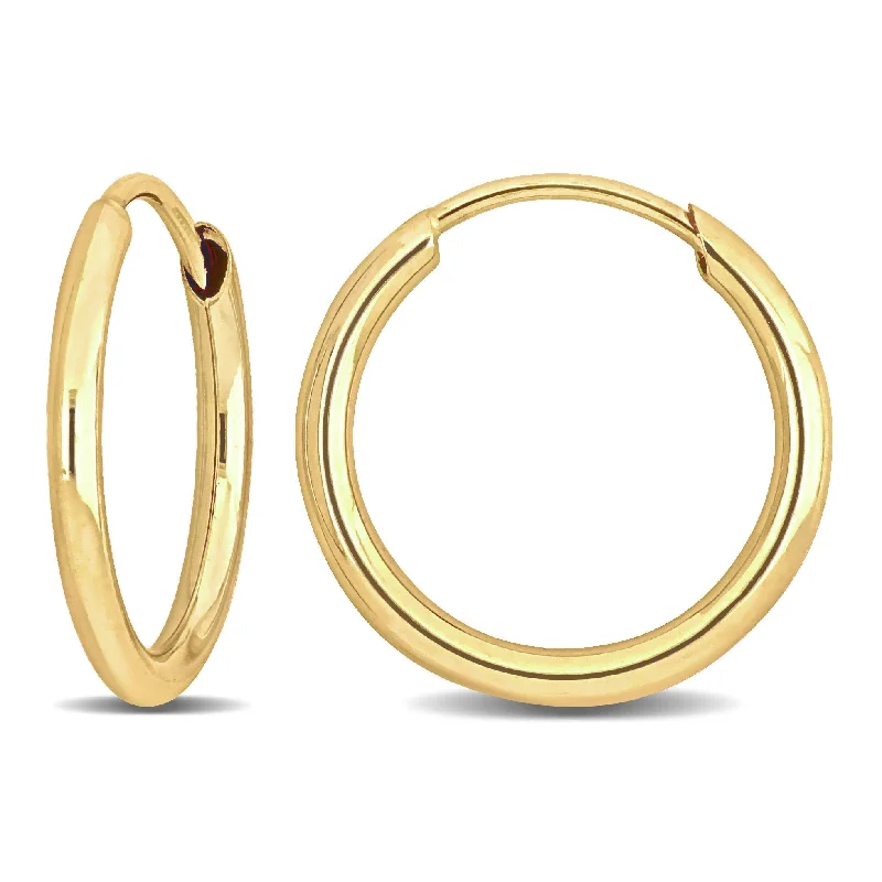 Stunning Jewelry At Even More Stunning Prices Mimi & Max 13mm Hoop Earrings in 14k Yellow Gold Stunning Jewelry At Even More Stunning Prices Mimi & Max 13mm Hoop Earrings in 14k Yellow Gold