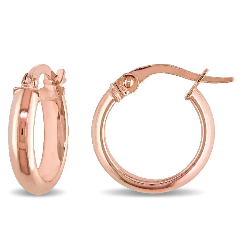 The Perfect Accessory For Less – Jewelry Sale Live Mimi & Max 14mm Hoop Earrings in 10k Polished Rose Gold The Perfect Accessory For Less – Jewelry Sale Live Mimi & Max 14mm Hoop Earrings in 10k Polished Rose Gold